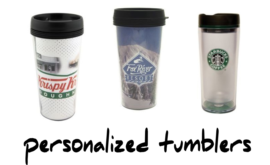 insert tumbler (assorted / colors full color Personalized Tumblers